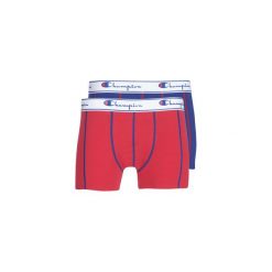 Bokserki Champion UNI X2. Niebieskie bokserki męskie Champion, bez wzorów. Za 99,00 zł.