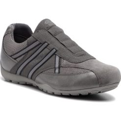Sneakersy GEOX - U Ravex C U923FC 0AU14 C9004 Anthracite. Szare sneakersy męskie Geox, na co dzień, bez wzorów, ze skóry ekologicznej, eleganckie, bez zapięcia. W wyprzedaży za 209,00 zł.