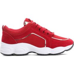 Czerwone Sneakersy Long Run. Czerwone buty sportowe damskie marki vices. Za 49,99 zł.