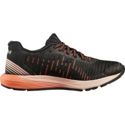 Buty Asics Dynaflyte 3 W Koralowo-Czarne. Pomarańczowe buty sportowe damskie Asics, bez wzorów, z żakardem, do biegania. Za 389,99 zł.