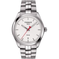 RABAT ZEGAREK TISSOT PR 100 NBA Gent Special Edition T101.410.11.031.01. Białe zegarki męskie marki TISSOT, ze stali. W wyprzedaży za 1100,00 zł.