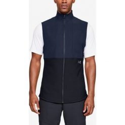 Under Armour Vanish Hybrid Kamizelka Czarny Niebieski. Niebieskie płaszcze męskie Under Armour, na wiosnę, s, bez wzorów, z elastanu, bez kaptura. Za 326,95 zł.