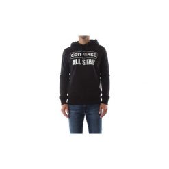 Bluzy Converse 10008848 FLEECE HOOD. Czarne bluzy męskie Converse, xxl, bez wzorów, bez kołnierzyka, bez rękawów, bez kaptura. Za 228,58 zł.