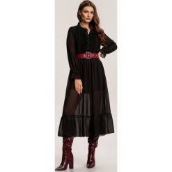 Czarna Sukienka Vyltila. Czarne sukienki damskie Renee, s, bez wzorów, bez kołnierzyka, bez rękawów, midi. Za 139,99 zł.