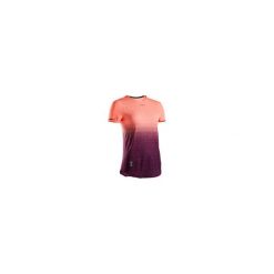 Koszulka tenisowa Light 990 damska. Różowe t-shirty damskie ARTENGO, m, bez wzorów, z poliesteru, bez kołnierzyka, bez rękawów, bez kaptura, tenisowe. Za 59,99 zł.