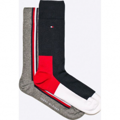 Tommy Hilfiger - Skarpety (2-pack). Czarne skarpetki męskie marki TOMMY HILFIGER, z bawełny. Za 44,90 zł.