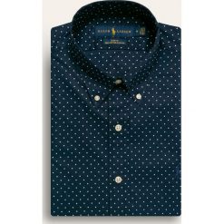 Polo Ralph Lauren - Koszula. Niebieskie koszule męskie Polo Ralph Lauren, s, bez wzorów, z bawełny, eleganckie, polo, z długim rękawem. Za 519,90 zł.