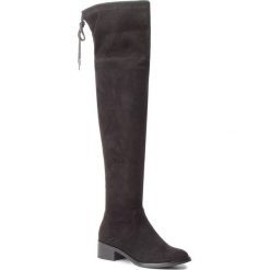 Muszkieterki S.OLIVER - 5-25527-21 Black 001. Czarne buty zimowe damskie S.Oliver, z materiału, na obcasie. Za 319,90 zł.