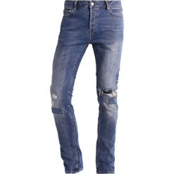 Topman Jeans Skinny Fit blue. Niebieskie rurki męskie Topman. W wyprzedaży za 161,85 zł.