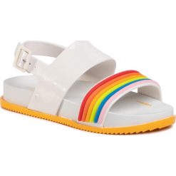 Sandały MELISSA - Mel Cosmic Sandal II Inf 32886 White/Yellow 52010. Białe sandały dziewczęce Melissa, z tworzywa sztucznego, bez zapięcia. Za 269,00 zł.