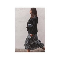 Spódnica z falbanami Jolie Four Autumn Black. Zielone spódniczki damskie Elevenstory, bez wzorów, z wiskozy. Za 219,00 zł.