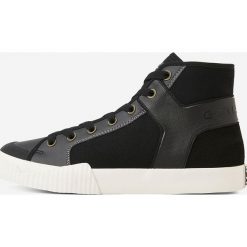G-Star Raw - Buty. Czarne buty sportowe męskie G-Star RAW, ze skóry, bez zapięcia. W wyprzedaży za 379,90 zł.