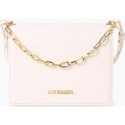 Love Moschino - Damska torebka na ramię, biały. Białe torebki klasyczne damskie Love Moschino, bez wzorów, ze skóry, glamour, na ramię, bez dodatków. Za 399,95 zł.