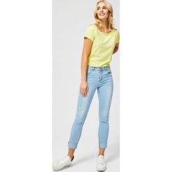 Jeansy regular. Niebieskie jeansy damskie Moodo, xl. Za 49,99 zł.