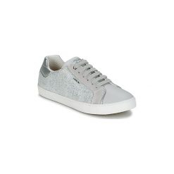 Buty Dziecko Geox J KILWI G. J. Szare trampki dziewczęce Geox, bez wzorów, bez zapięcia. Za 179,40 zł.