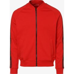 HUGO - Męska bluza rozpinana – Dalkutta, czerwony. Czerwone bluzy męskie HUGO, m, bez wzorów, z bawełny, bez kołnierzyka, bez rękawów, bez kaptura. Za 699,95 zł.