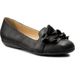 Lordsy GEOX - D Annythan D D827ND 000BN C9999 Black. Czarne mokasyny damskie Geox, na co dzień, bez wzorów, ze skóry ekologicznej, bez obcasa, bez zapięcia. W wyprzedaży za 249,00 zł.