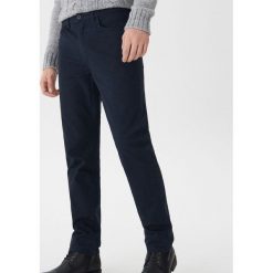 Spodnie regular fit - Granatowy. Niebieskie spodnie męskie House, s, bez wzorów. W wyprzedaży za 49,99 zł.