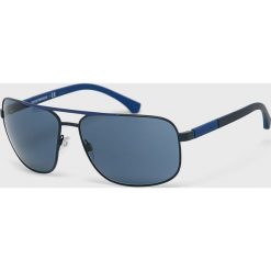 Emporio Armani - Okulary 0EA2084.300380.63. Czarne okulary przeciwsłoneczne damskie Emporio Armani. Za 599,90 zł.