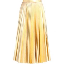 Spódniczki trapezowe: Topshop Petite Spódnica trapezowa gold