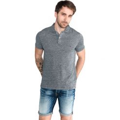 Tommy Hilfiger Polo Koszulka Szary. Szare podkoszulki męskie TOMMY HILFIGER, l, bez wzorów, z bawełny, bez rękawów. Za 464,95 zł.