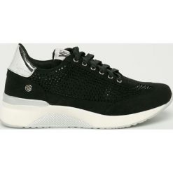 XTI - Buty. Czarne buty sportowe damskie Xti, bez wzorów, z gumy, sportowe. W wyprzedaży za 149,90 zł.