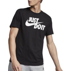 NIKE SPORTSWEAR JDI > AR5006-011. Koszulki męskie Nike, xl, z napisami, z bawełny, z okrągłym kołnierzem, z krótkim rękawem, krótkie. Za 79,99 zł.