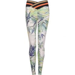 Patrizia Pepe Legginsy "Workout". Jeansy damskie z nadrukiem, z jeansu, z podwyższonym stanem. Za 299,00 zł.