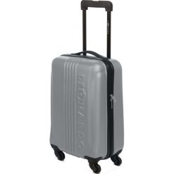 Leonardo Trolley 31 L walizka podróżna, srebrna. Szare walizki Leonardo, z materiału, sportowe. Za 168,00 zł.