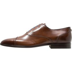 Buty wizytowe męskie: Azzaro RAEL Eleganckie buty cognac