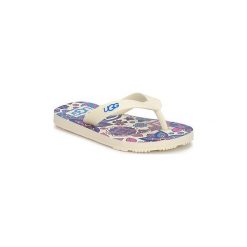 Japonki Dziecko UGG UGG AUSTRALIA KIDS FLORAL FIPFLOP. Brązowe klapki dziewczęce marki Ugg. Za 89,40 zł.