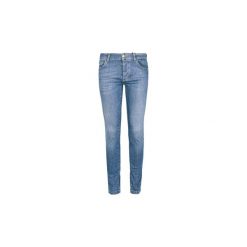 Jeansy slim fit John Richmond HMP18036JE / Porizkova. Niebieskie jeansy męskie John Richmond, m, bez wzorów. Za 249,00 zł.