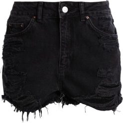 Bermudy damskie: Topshop Petite MOM Szorty jeansowe washedblack