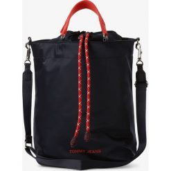 Tommy Jeans - Torebka damska, niebieski. Niebieskie torebki klasyczne damskie Tommy Jeans, bez wzorów, z jeansu, sportowe, bez dodatków. Za 449,95 zł.