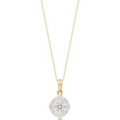 W.KRUK Unikalny Złoty Wisiorek - złoto 585, Brylant 0,31ct - ZWI/WB+316K. Żółte zawieszki damskie W.KRUK, z brylantem, złote. Za 7790,00 zł.