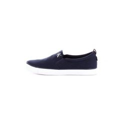 Tenisówki Calvin Klein Jeans S0370. Niebieskie trampki męskie Calvin Klein Jeans, bez wzorów, z jeansu, bez zapięcia. Za 300,49 zł.
