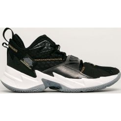 Jordan - Buty Why Not Zero.3. Czarne sneakersy męskie Jordan, z okrągłym noskiem, na sznurówki. Za 599,90 zł.