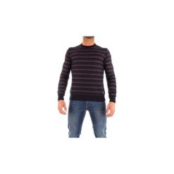 Swetry Trussardi 52M00129-0F000168. Niebieskie swetry męskie marki Trussardi, s, bez wzorów, bez kołnierzyka, bez kaptura. Za 268,75 zł.