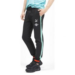 Puma LuXTG Spodnie dresowe Czarny. Czarne spodnie męskie Puma, m, bez wzorów, z bawełny. Za 309,95 zł.