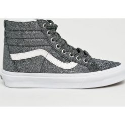 Vans - Trampki. Szare trampki i tenisówki damskie marki Vans, z gumy, na sznurówki. W wyprzedaży za 299,90 zł.