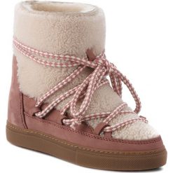 Buty INUIKII - Sneaker Curly 70203-16-W Cream. Różowe kozaki damskie Inuikii, na zimę, ze skóry, bez obcasa, bez zapięcia. W wyprzedaży za 1019,00 zł.