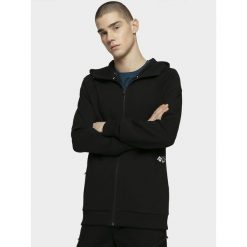 Bluza męska. Pomarańczowe bluzy męskie xl, bez wzorów, z bawełny, z kapturem, bez rękawów, z kapturem. Za 179,99 zł.