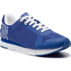 Sneakersy CALVIN KLEIN JEANS - Jabre S1658 Cobalt/White. Niebieskie sneakersy męskie marki Calvin Klein Jeans, bez wzorów, z jeansu, bez zapięcia. W wyprzedaży za 269,00 zł.