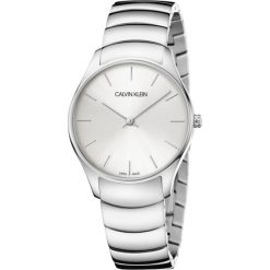 Calvin Klein Classic Too Zegarek Srebrny. Szare zegarki damskie Calvin Klein, srebrne. Za 867,95 zł.