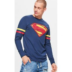 Bluzy męskie: Bluza superman - Granatowy