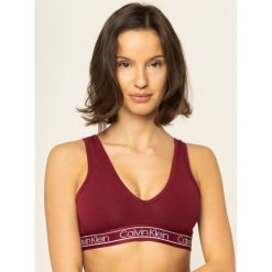 Biustonosz top Calvin Klein Underwear 000QF5233E. Czerwone topy damskie Calvin Klein Underwear, xs, bez wzorów, bez kołnierzyka. W wyprzedaży za 109,00 zł.