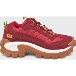 Caterpillar - Buty Intruder Biking. Brązowe halówki męskie marki Caterpillar, z materiału, na sznurówki. Za 499,90 zł.
