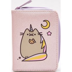 Portfele damskie: Portfel pusheen – Różowy