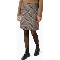 Apriori - Spódnica damska, czarny. Czarne spódniczki damskie Apriori, w kratkę, z wełny. Za 199,95 zł.
