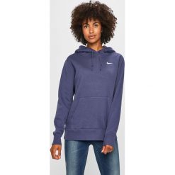 Nike Sportswear - Bluza. Czerwone bluzy damskie Nike Sportswear, s, bez wzorów, z bawełny, bez rękawów, z kapturem. Za 219,90 zł.